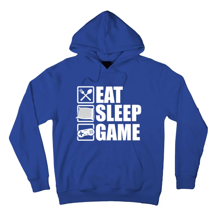 Eat Sleep Game Video Games Controller Funny Meaningful Gift Hoodie