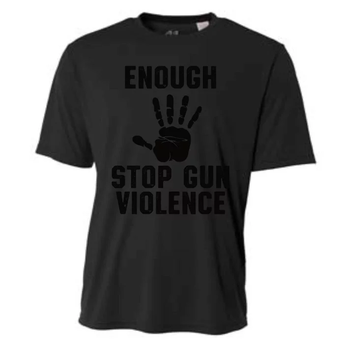 Enough! Stop Gun Violence End Gun Violence Cooling Performance Crew T-Shirt