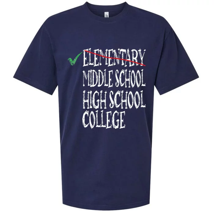 Elementary School Graduation 6th Grade Graduation Sueded Cloud Jersey T-Shirt