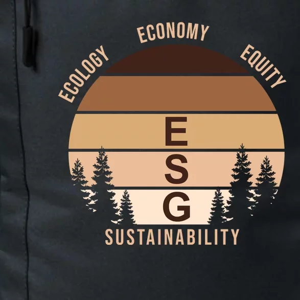 Environment Social Governance Retro ESG Daily Commute Backpack