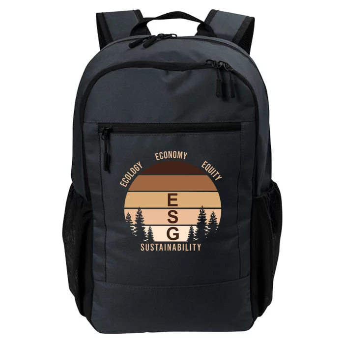 Environment Social Governance Retro ESG Daily Commute Backpack