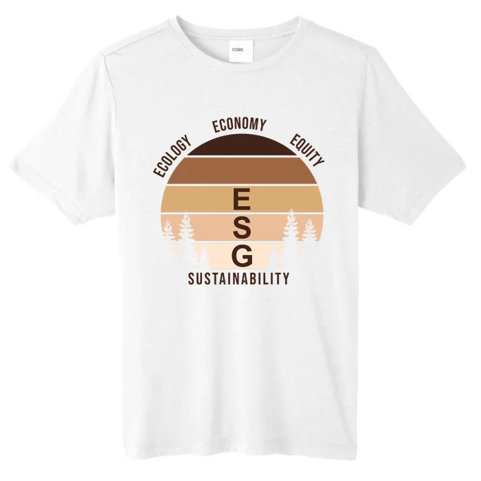 Environment Social Governance Retro ESG ChromaSoft Performance T-Shirt