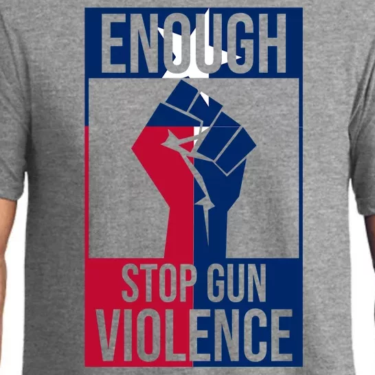 Enough Stop Gun Violence Texas Fist Pajama Set