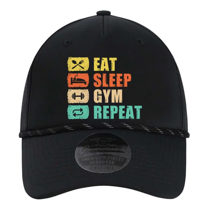 Eat Sleep Gym Repeat Performance The Dyno Cap