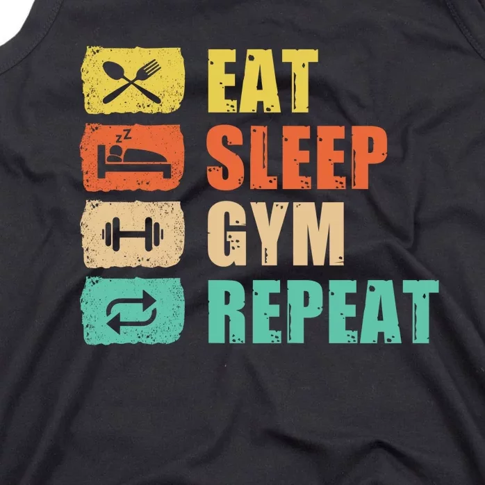 Eat Sleep Gym Repeat Tank Top