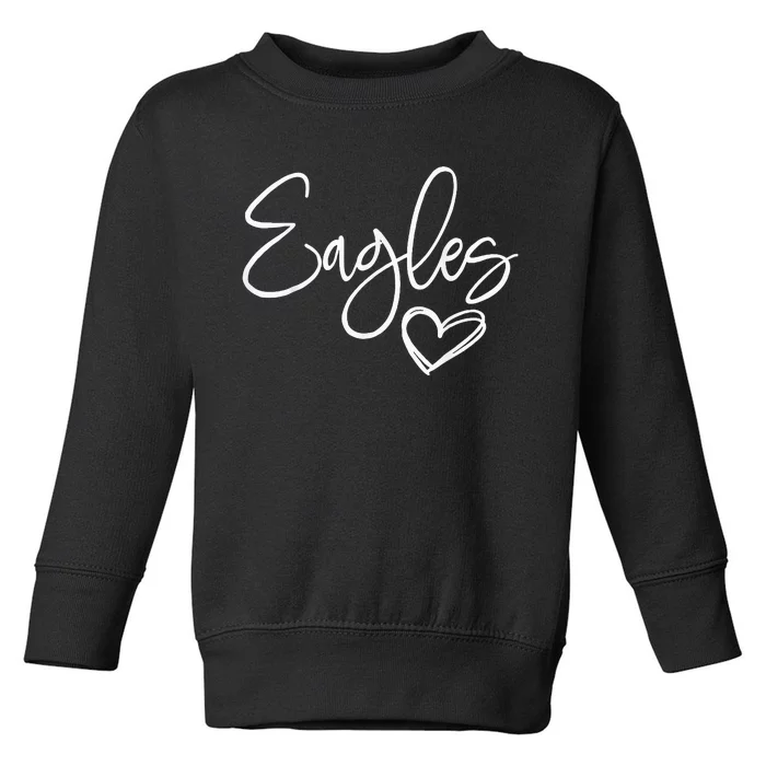 Eagles Spirit Gear for Sports Enthusiasts Toddler Sweatshirt