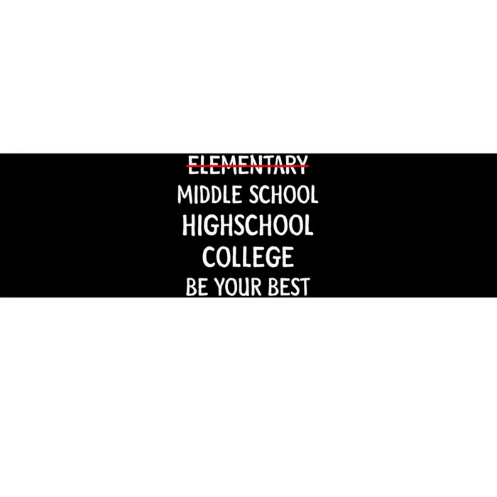 Elementary School Graduation 6th Grade Graduate Bumper Sticker