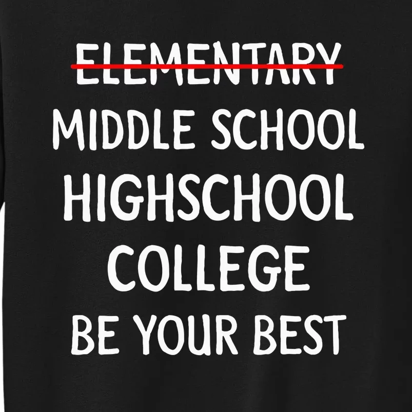 Elementary School Graduation 6th Grade Graduate Tall Sweatshirt