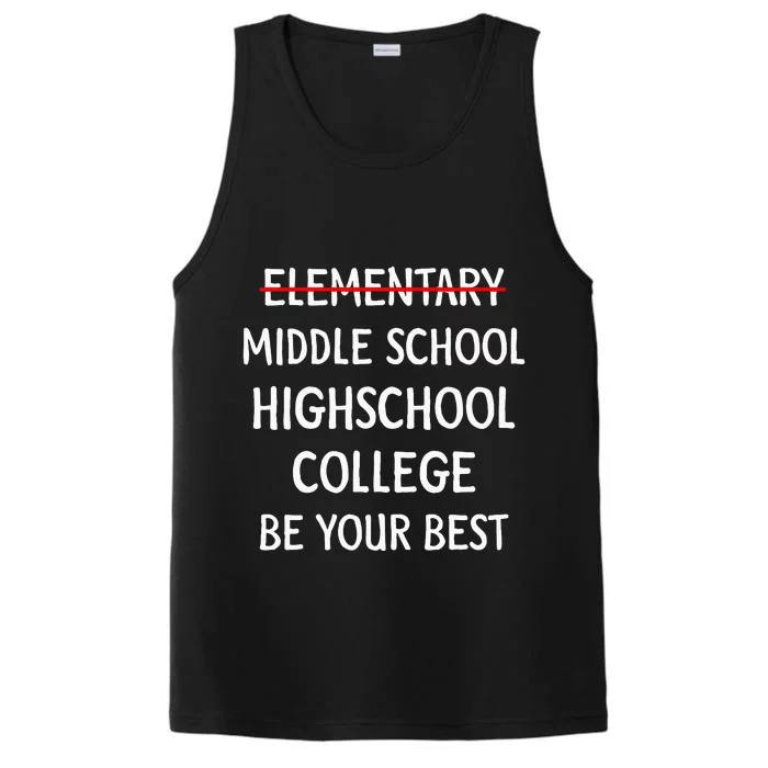 Elementary School Graduation 6th Grade Graduate Performance Tank