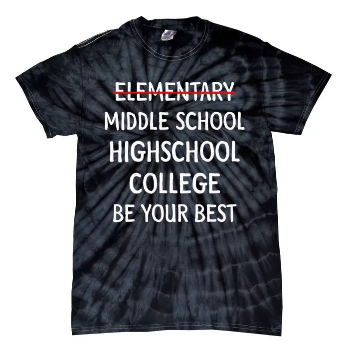 Elementary School Graduation 6th Grade Graduate Tie-Dye T-Shirt