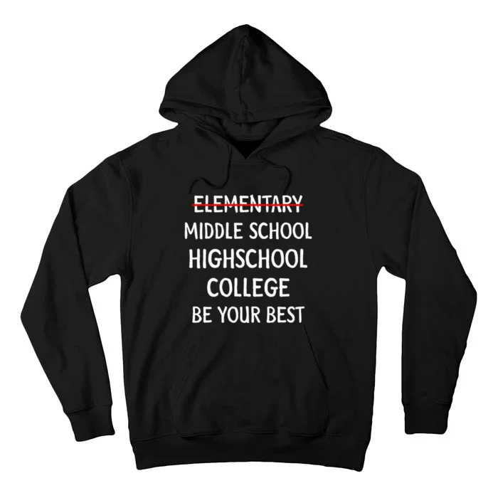 Elementary School Graduation 6th Grade Graduate Tall Hoodie