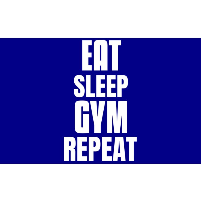 Eat Sleep Gym Repeat Funny Back Gym Funny Cute Gift Bumper Sticker