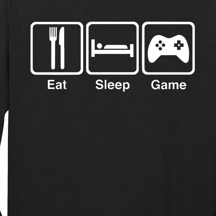 Eat Sleep Game Long Sleeve Shirt