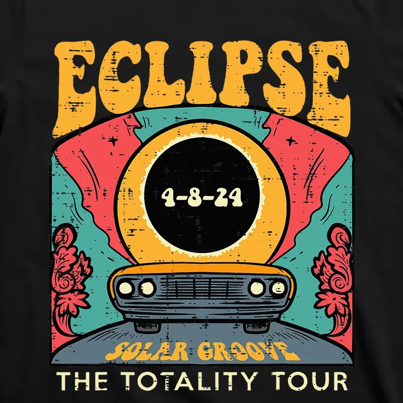 Eclipse Solar Groove Totality Retro 4.8.24 T-Shirt