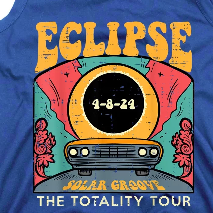 Eclipse Solar Groove Totality Retro 4.8.24 Tank Top