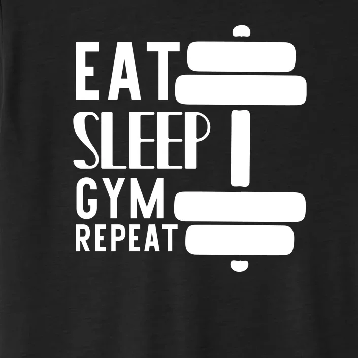 Eat Sleep Gym Repeat ChromaSoft Performance T-Shirt