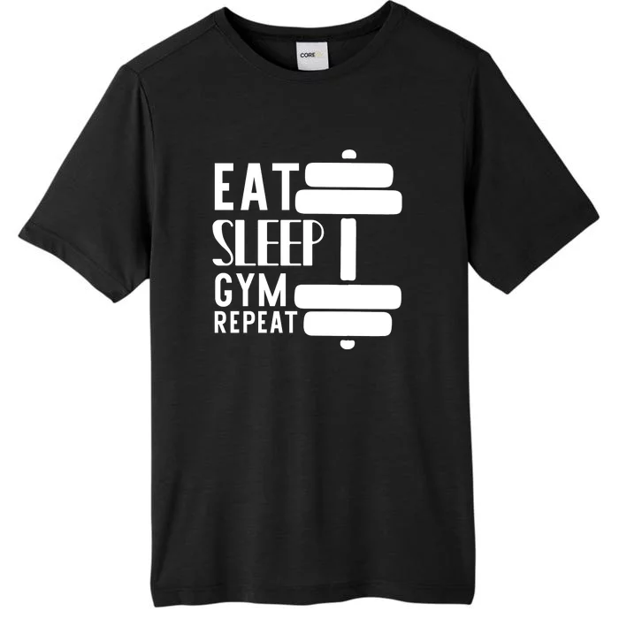 Eat Sleep Gym Repeat ChromaSoft Performance T-Shirt