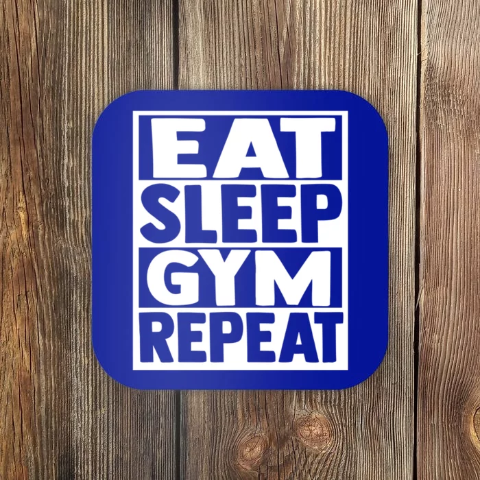 Eat Sleep Gym Repeat Fitness Fitness Motivation Weight Meaningful Gift Coaster