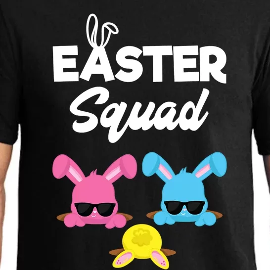 Easter Squad Great Gift Family Matching Easter Outfit Egg Hunting Funny Gift Pajama Set