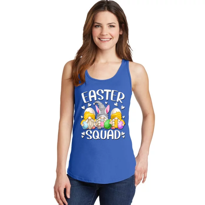 Easter Squad Gnomies For Bunny Mom With Funny Easter Gnomes Gift Ladies Essential Tank