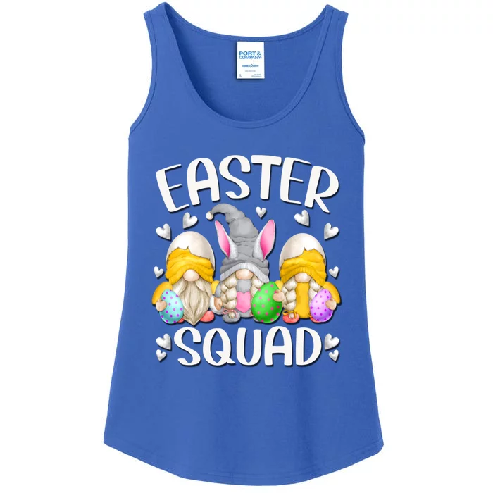 Easter Squad Gnomies For Bunny Mom With Funny Easter Gnomes Gift Ladies Essential Tank