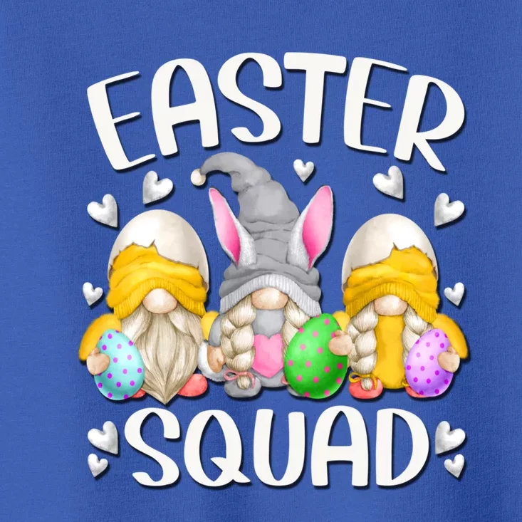 Easter Squad Gnomies For Bunny Mom With Funny Easter Gnomes Gift Toddler T-Shirt