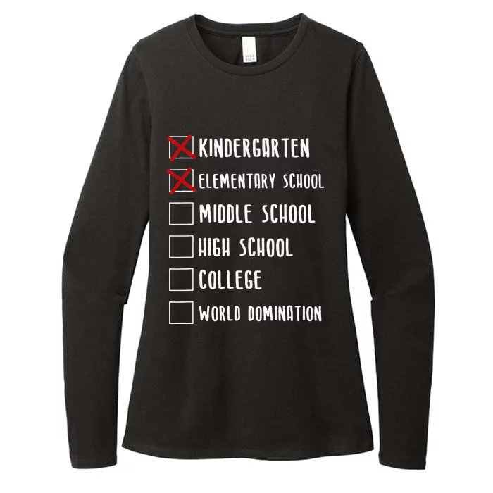 Elementary School Graduation Middle School Womens CVC Long Sleeve Shirt