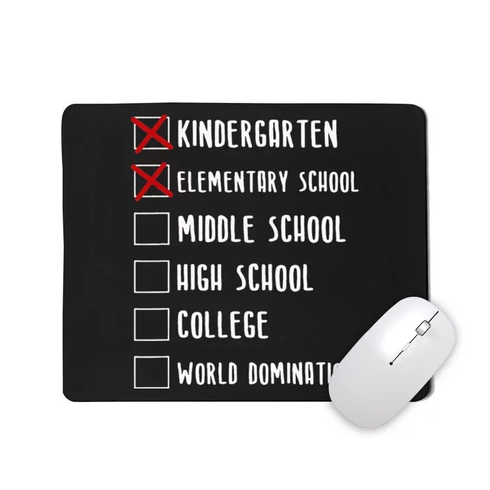 Elementary School Graduation Middle School Mousepad