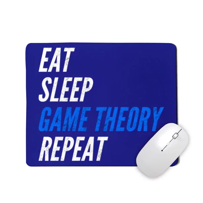 Eat Sleep Game Theory Repeat Gift Mousepad