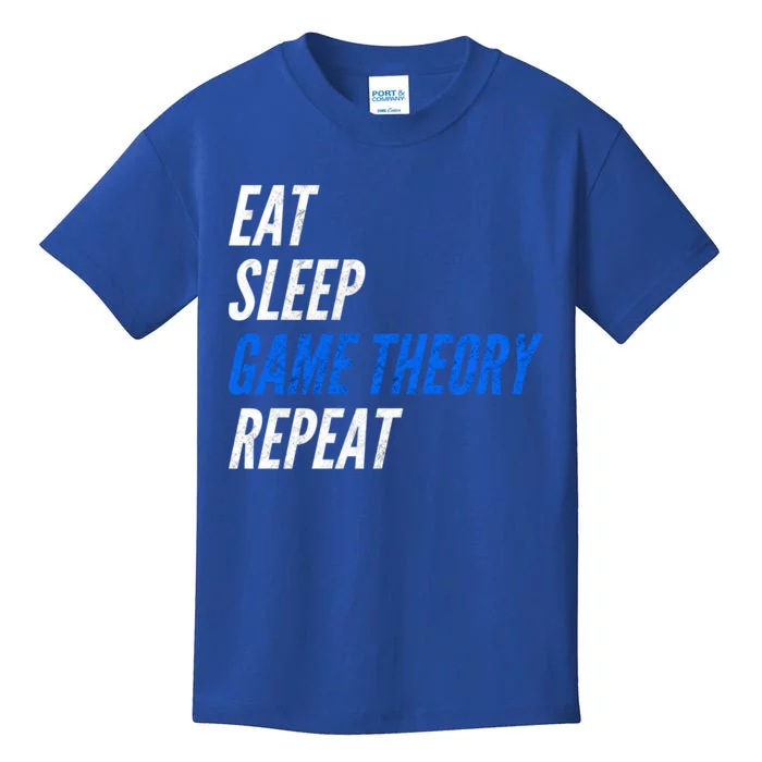 Eat Sleep Game Theory Repeat Gift Kids T-Shirt