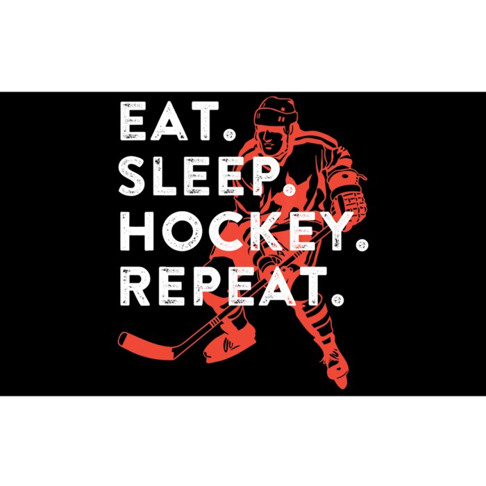 Eat Sleep Hockey Repeat Gift TShirt Bumper Sticker