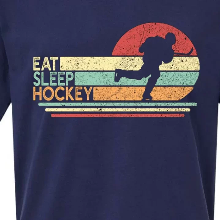 Eat Sleep Hockey Sueded Cloud Jersey T-Shirt