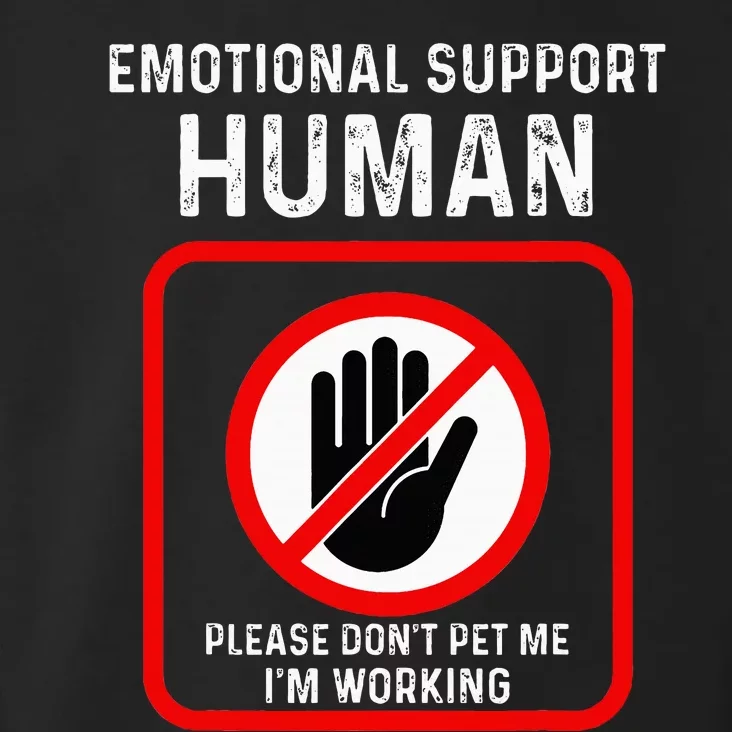 Emotional Supporthuman Halloween Costume Do Not Pet Me Toddler Hoodie