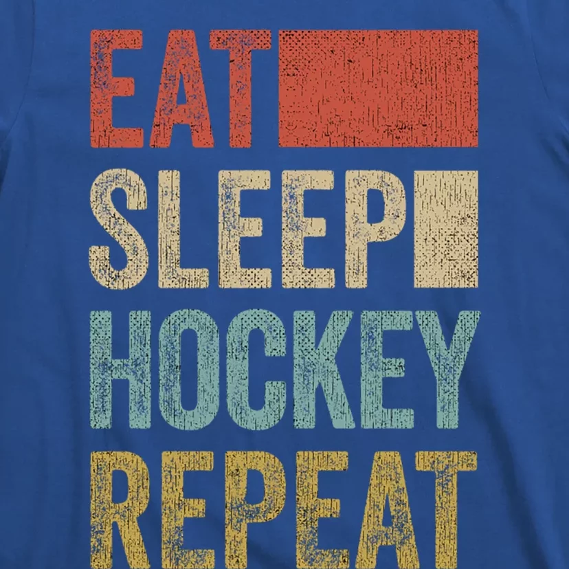 Eat Sleep Hockey Repeat Outfit Hockey Gift T-Shirt