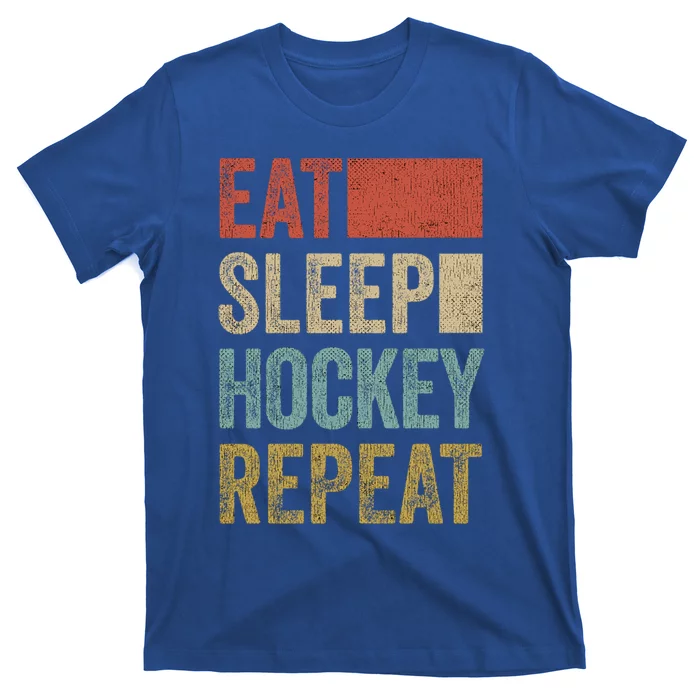 Eat Sleep Hockey Repeat Outfit Hockey Gift T-Shirt