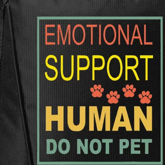 Emotional Support Human Pet Dog Owners Not City Backpack