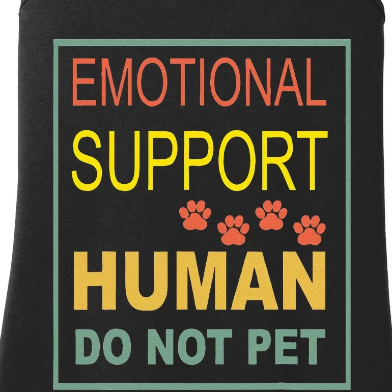 Emotional Support Human Pet Dog Owners Not Ladies Essential Tank