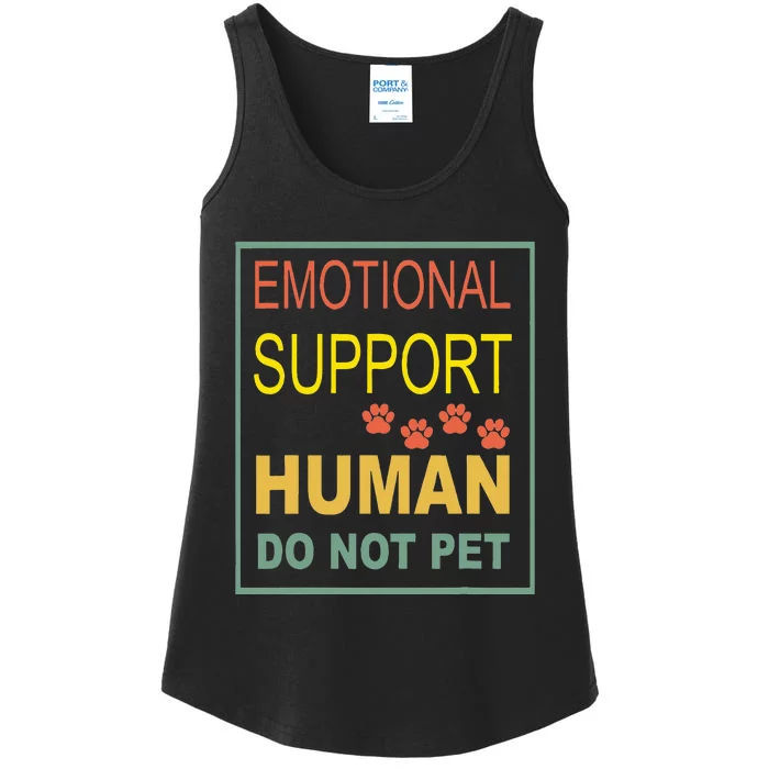 Emotional Support Human Pet Dog Owners Not Ladies Essential Tank