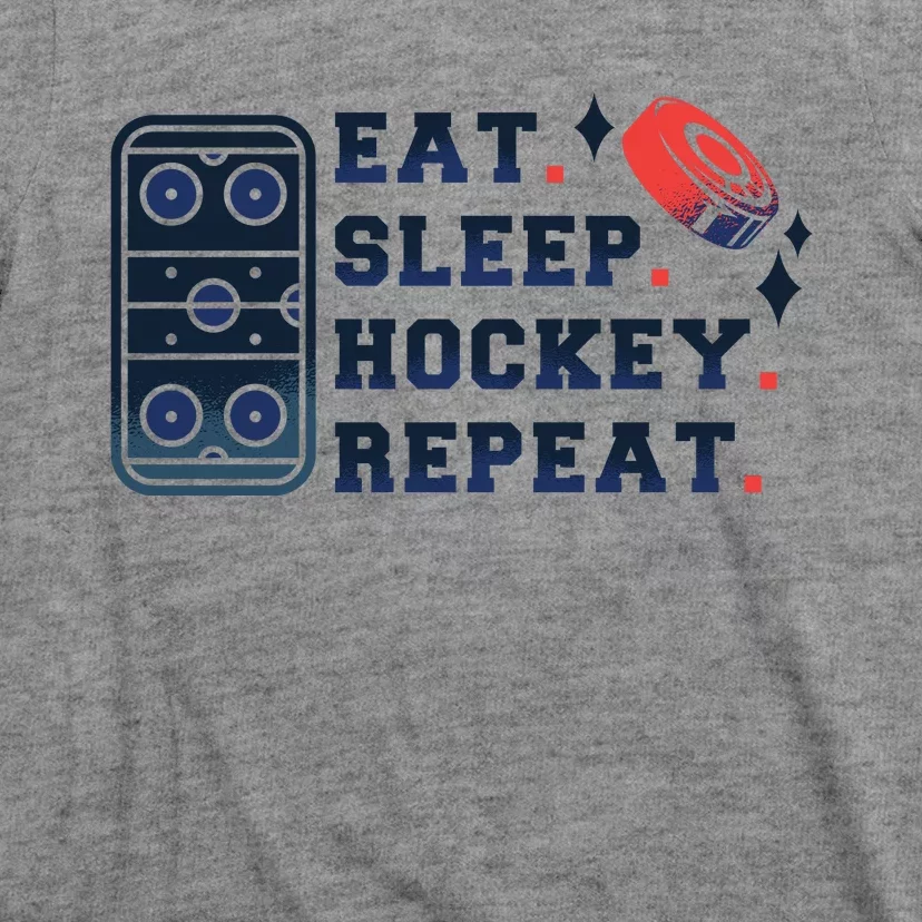 Eat Sleep Hockey Repeat T-Shirt