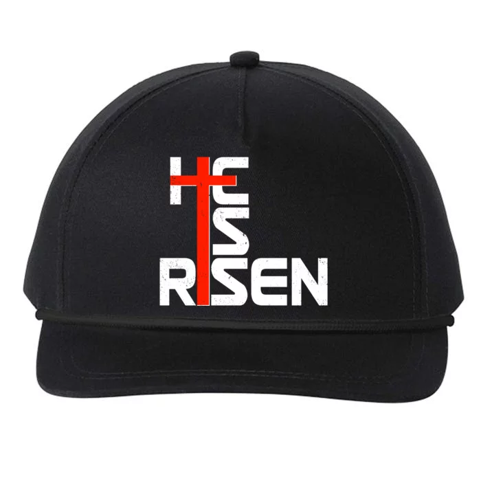 Easter Sunday He Is Risen Snapback Five-Panel Rope Hat