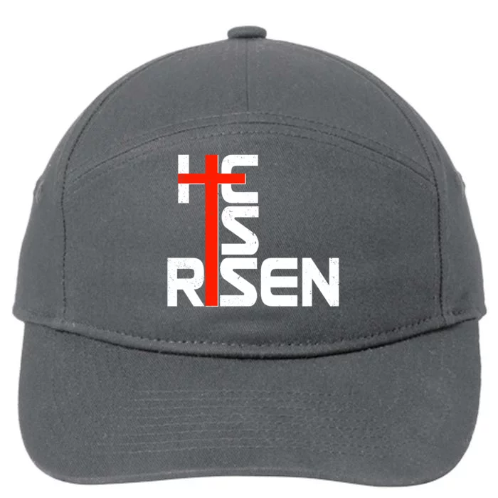 Easter Sunday He Is Risen 7-Panel Snapback Hat