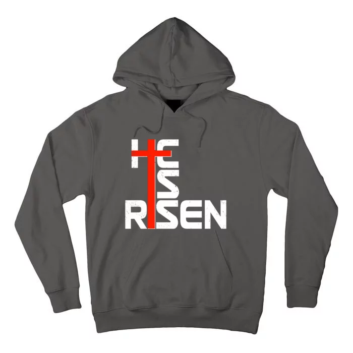 Easter Sunday He Is Risen Tall Hoodie