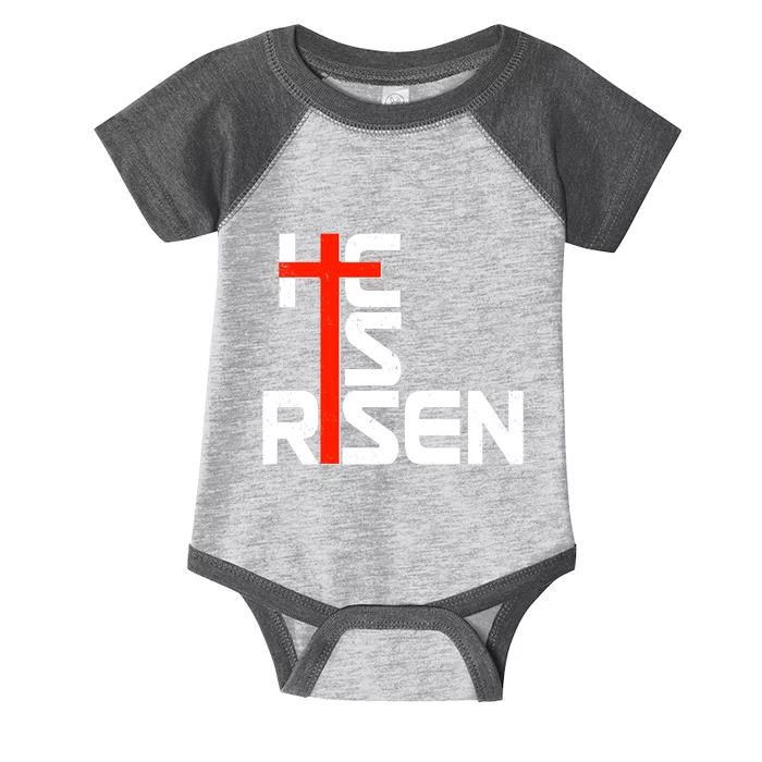 Easter Sunday He Is Risen Infant Baby Jersey Bodysuit