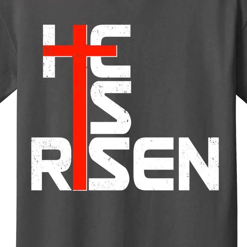 Easter Sunday He Is Risen Kids T-Shirt