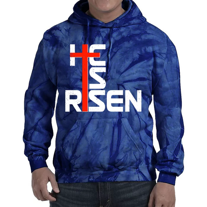 Easter Sunday He Is Risen Tie Dye Hoodie