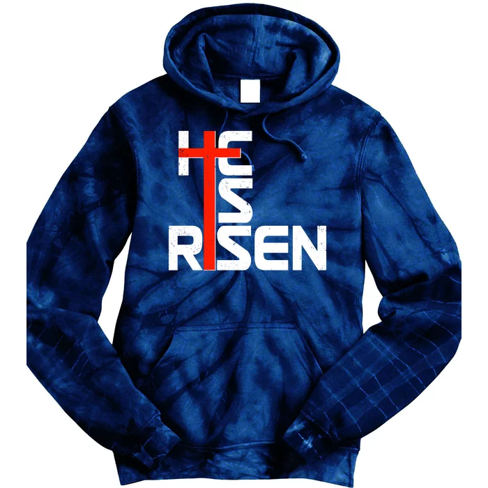 Easter Sunday He Is Risen Tie Dye Hoodie