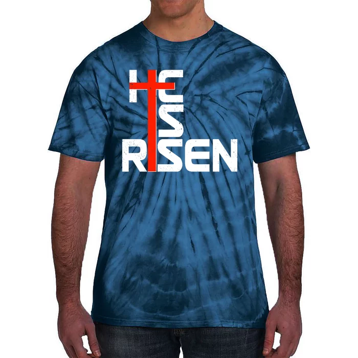 Easter Sunday He Is Risen Tie-Dye T-Shirt