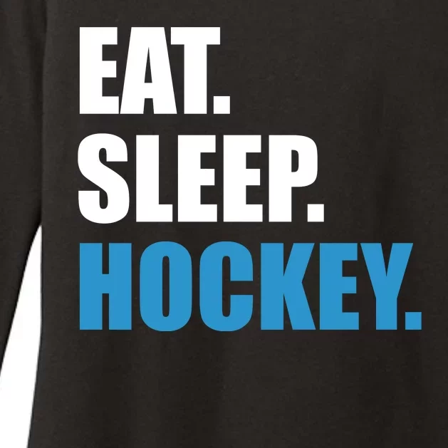 Eat Sleep Hockey Womens CVC Long Sleeve Shirt