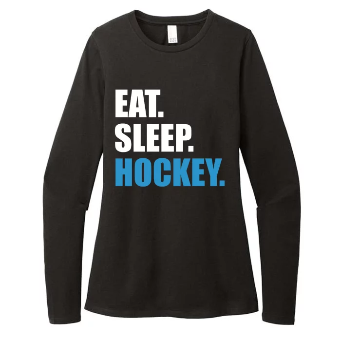 Eat Sleep Hockey Womens CVC Long Sleeve Shirt