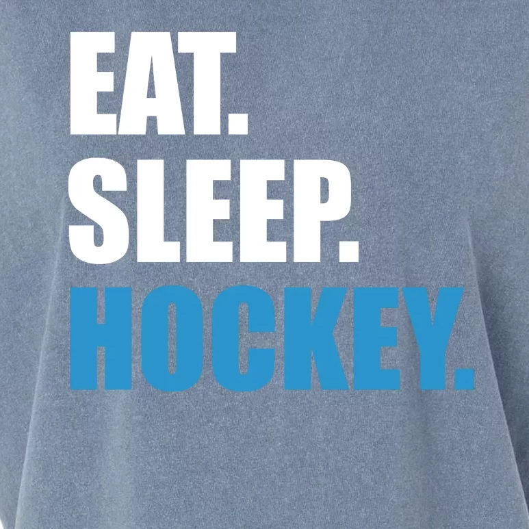 Eat Sleep Hockey Garment-Dyed Women's Muscle Tee